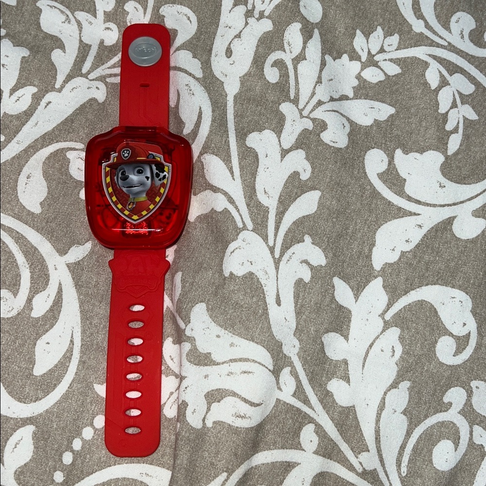 Red Paw Patrol Kids Watch